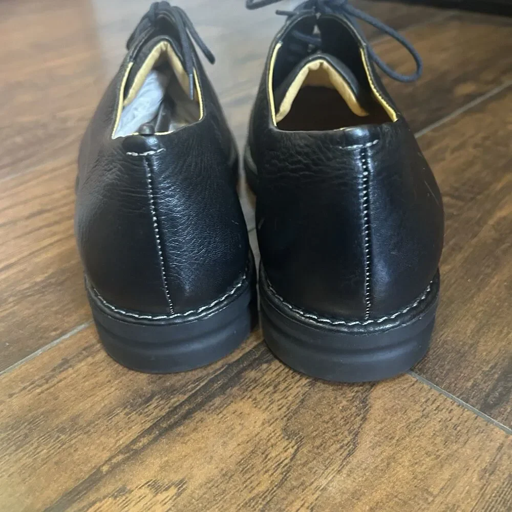 Florsheim Mens Black Leather Dorset Oxford Dress Shoes Size 10M Excellent